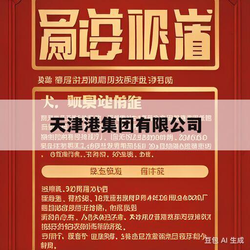 天津港集团有限公司(天津港集团有限公司领导班子成员)